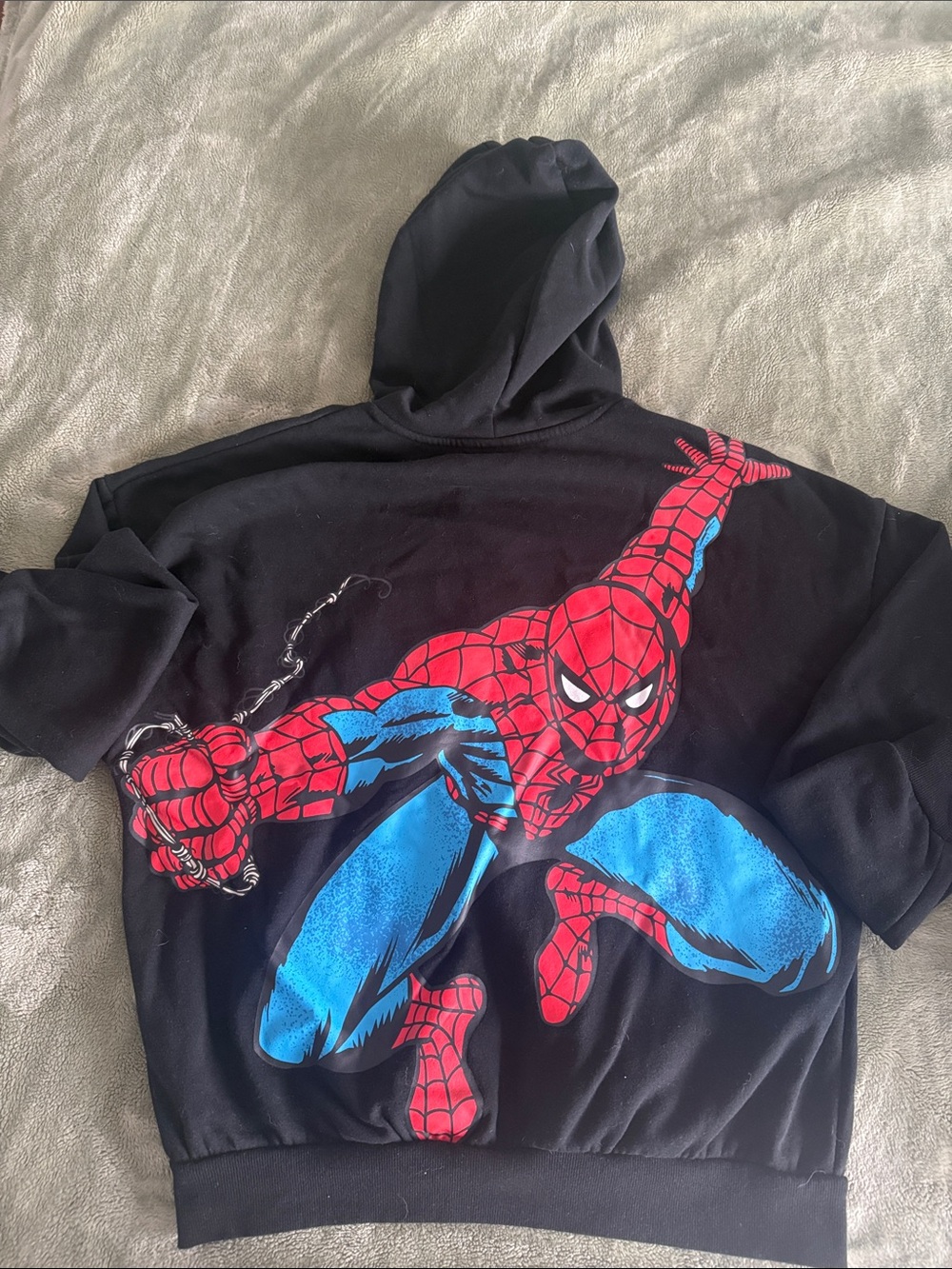 Marvel Black Spider-Man Hoodie